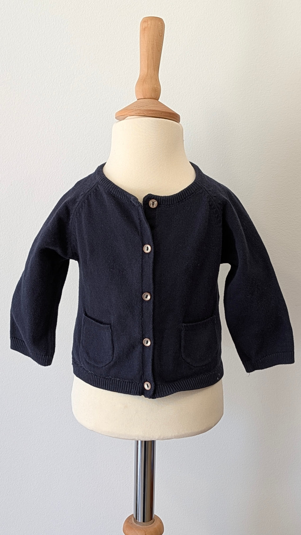 Gilet Zara bleu marine - 6 mois