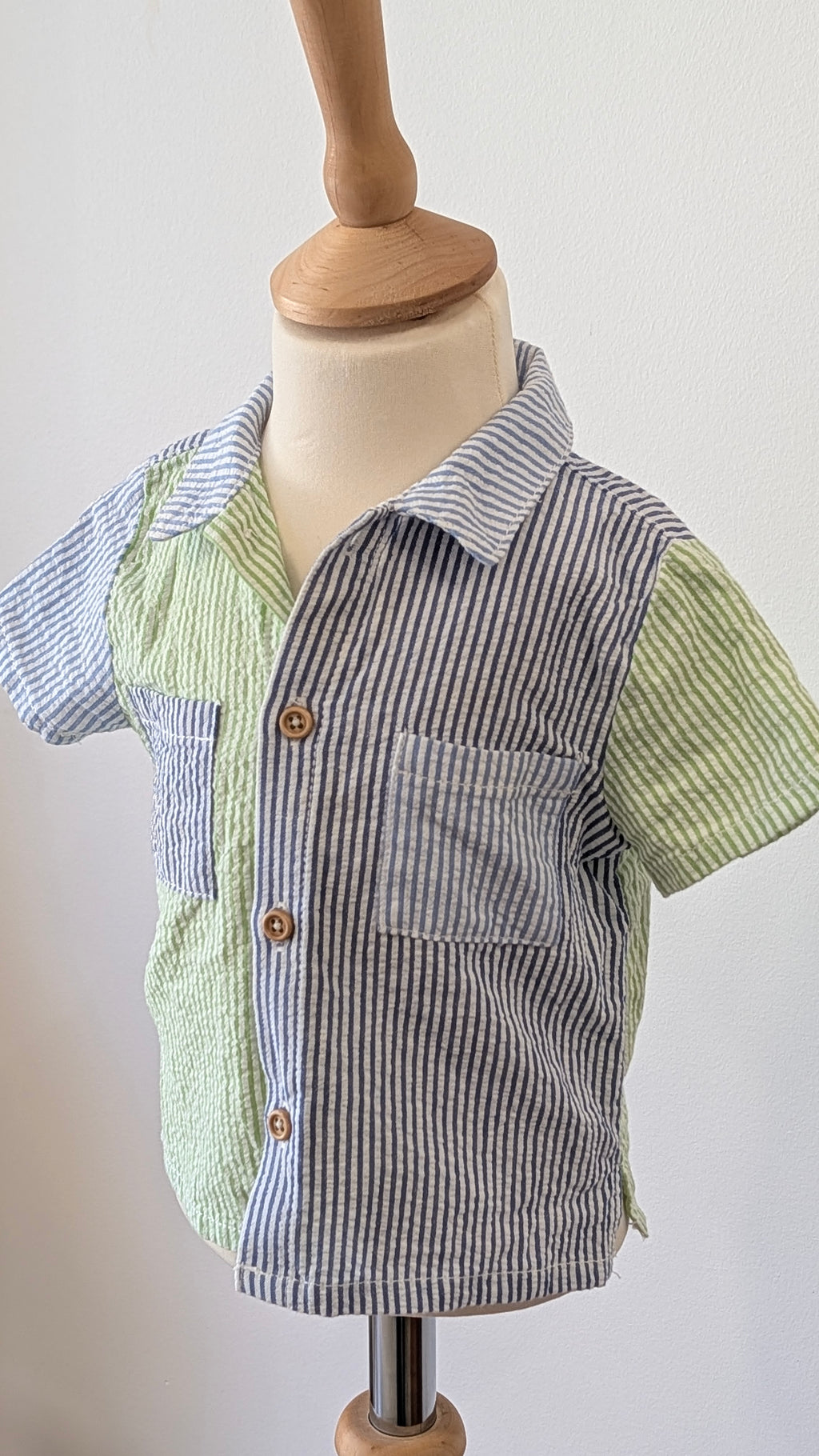 Chemise rayée Bout'chou - 6 Mois