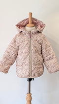 Doudoune H&M fleurs - 24 Mois