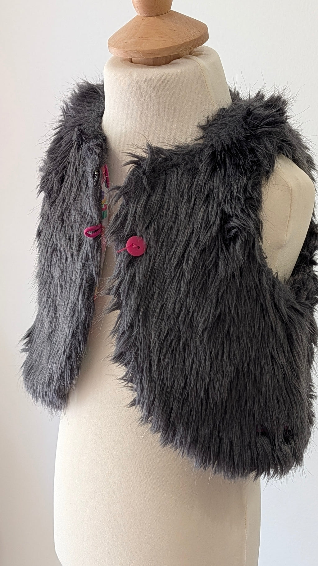 Gilet kenzo fausse fourrure - 18 Mois