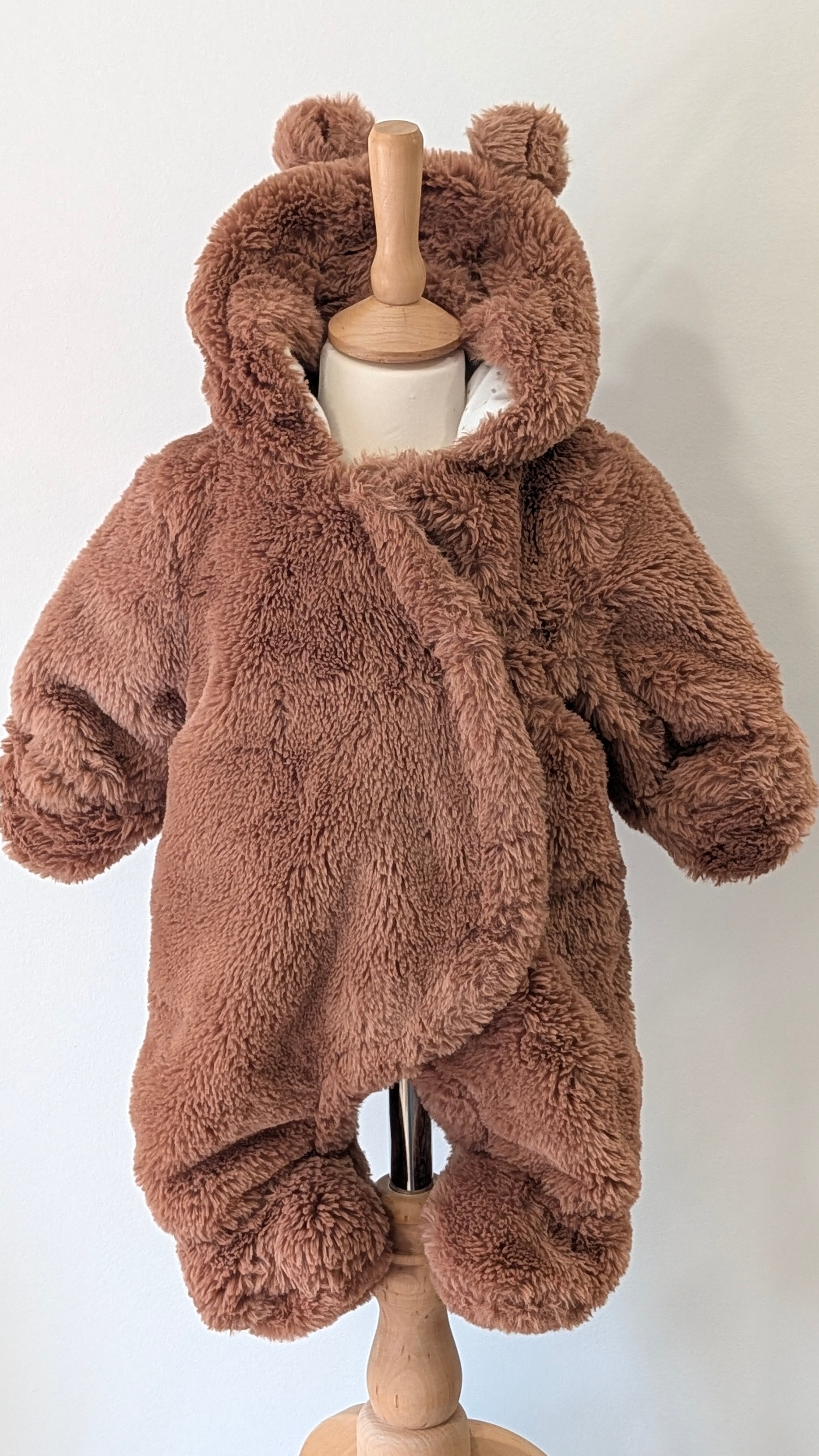 Combi pilote Verbaudet marron - 3 mois