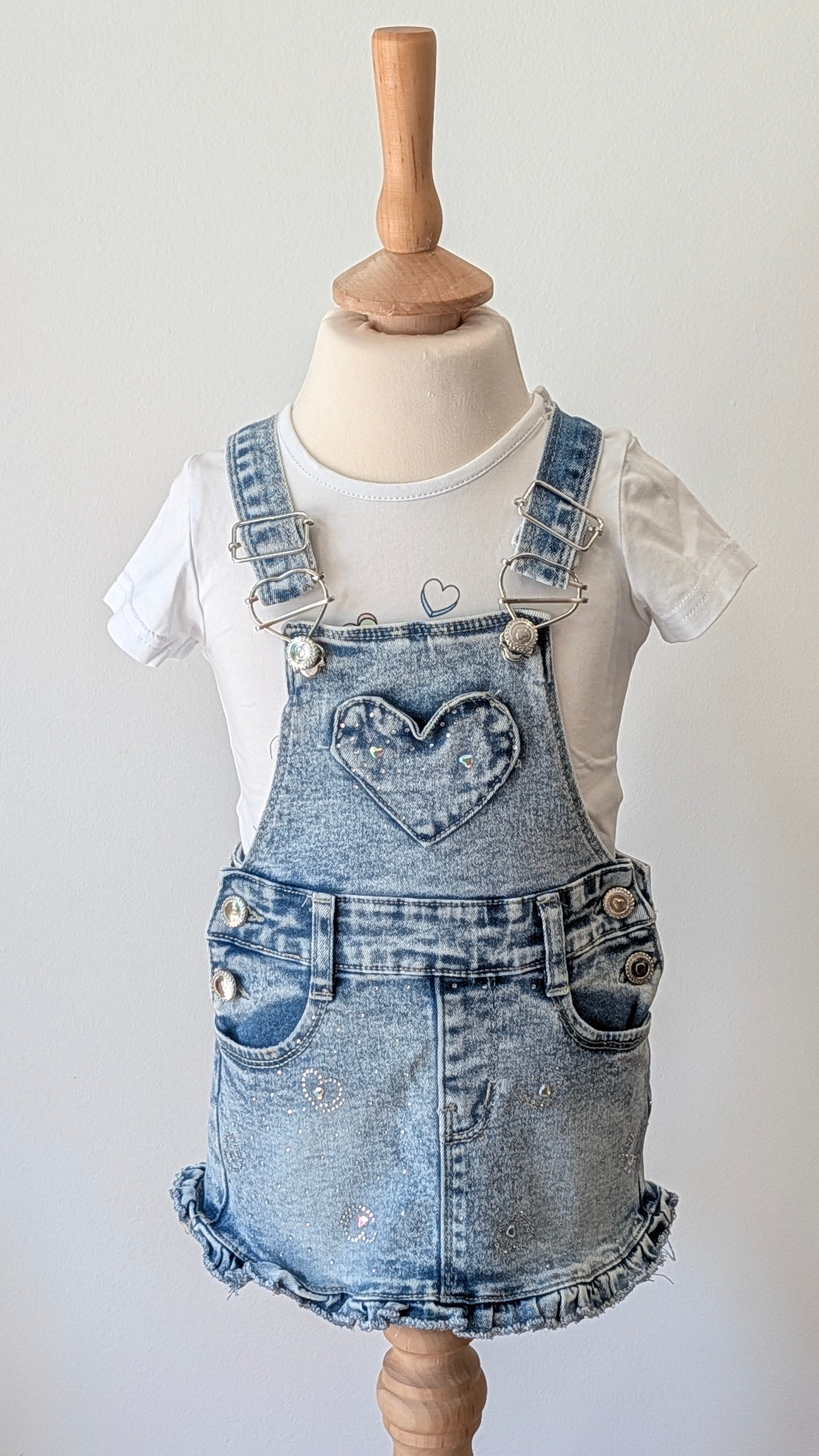 Ensemble Robe et tee shirt Pink Girl - 12 mois