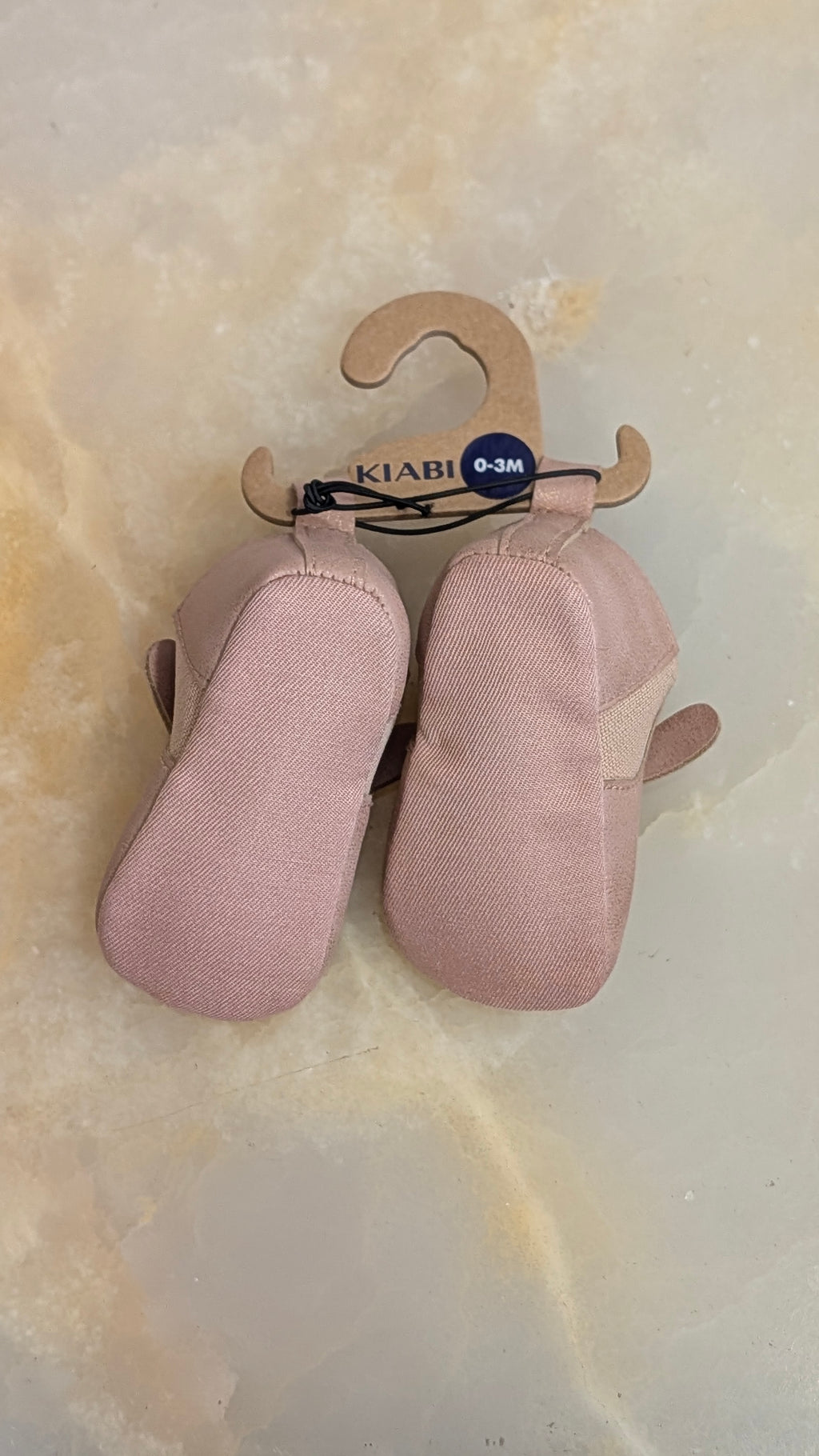 Chaussons Kiabi rose - 3 Mois