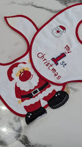 Lot 2 bavoirs Noël