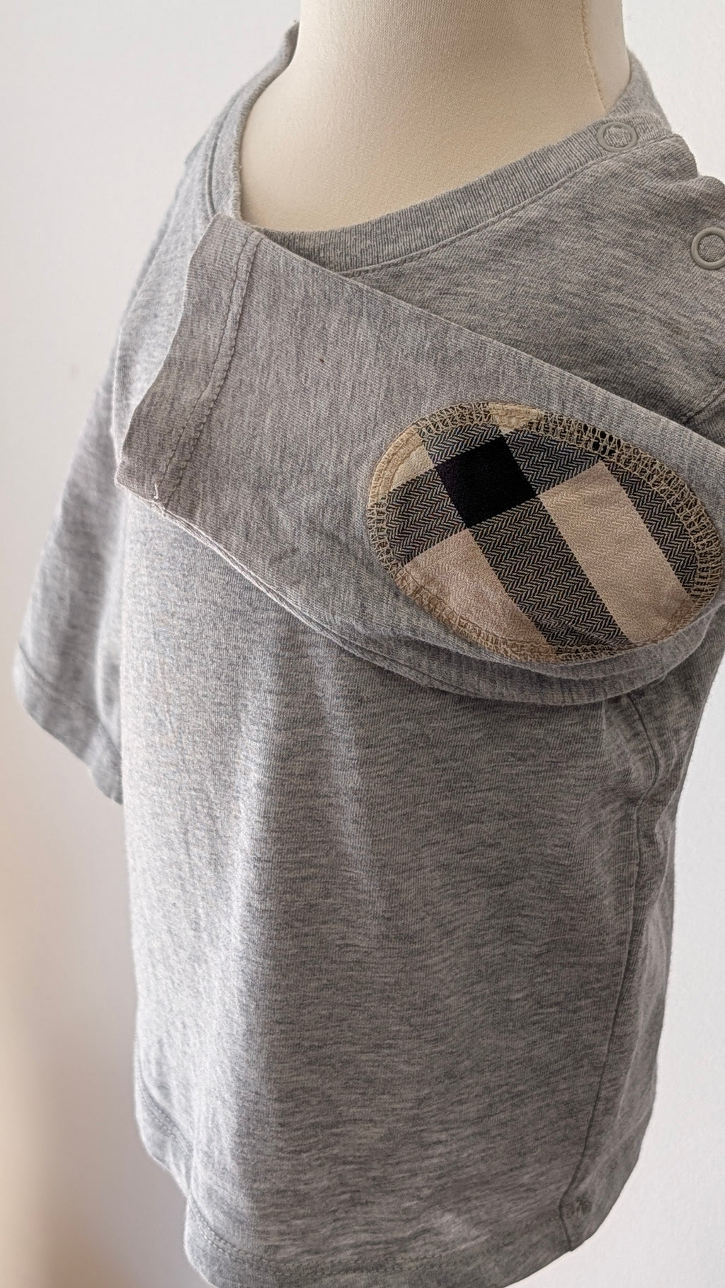 Tee shirt manche longue Burberry - 9 mois