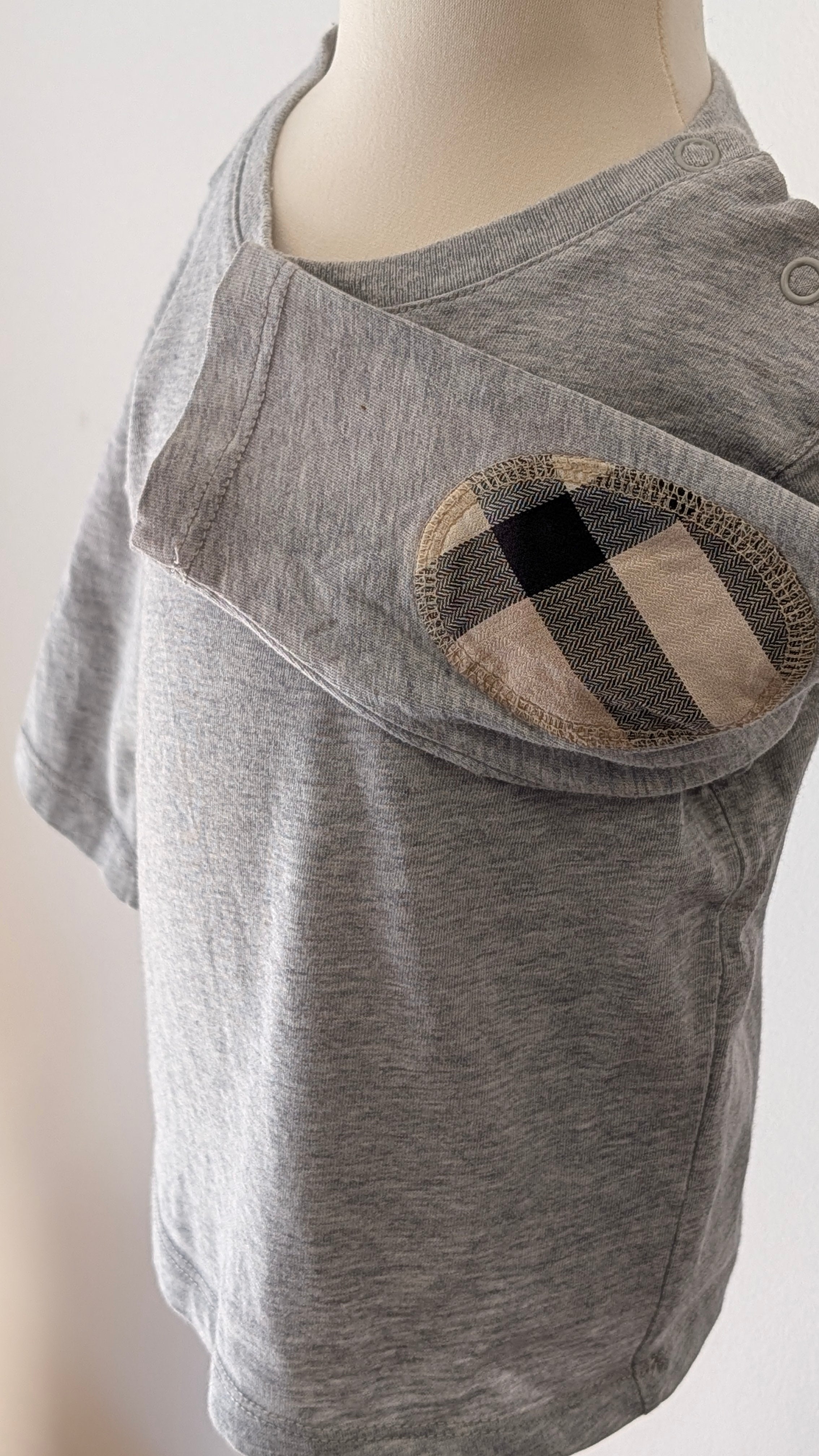 Tee shirt manche longue Burberry - 9 mois
