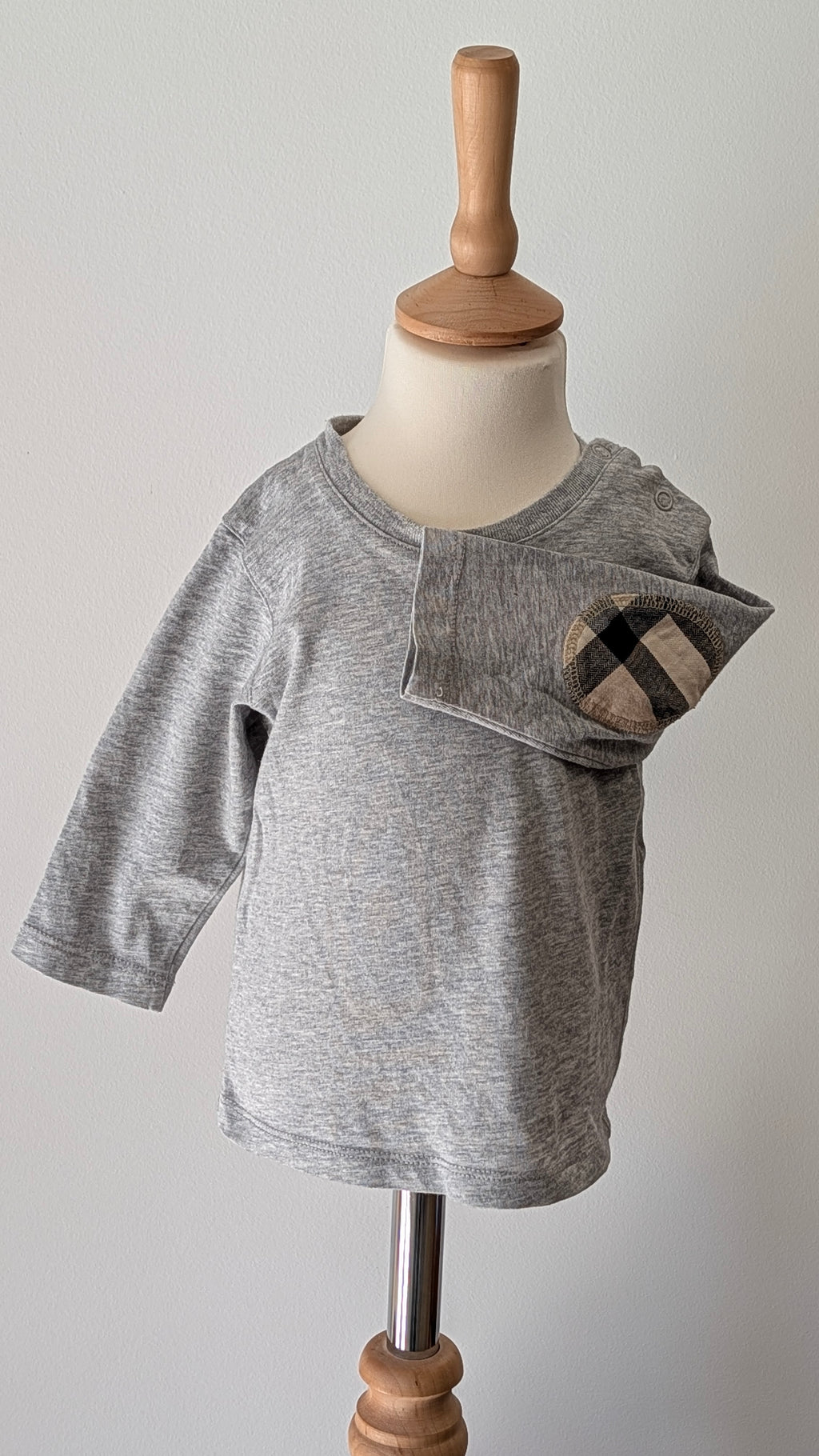 Tee shirt manche longue Burberry - 9 mois