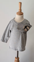 Tee shirt manche longue Burberry - 9 mois