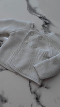 Gilet Obaibi blanc - 1 Mois