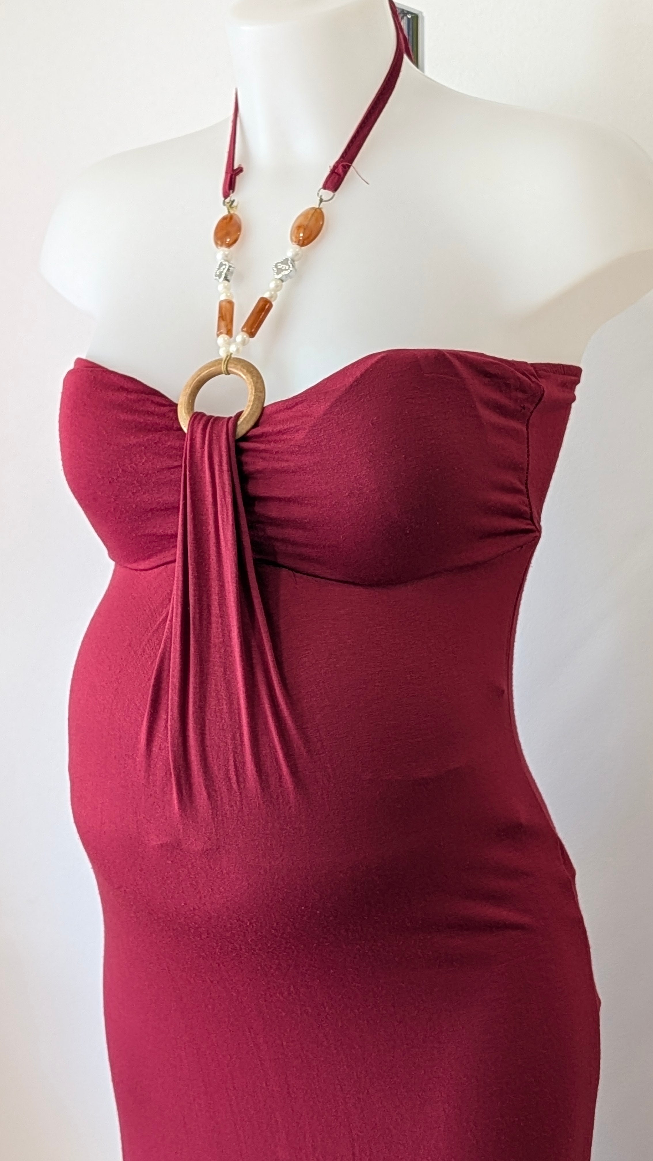Robe bordeau