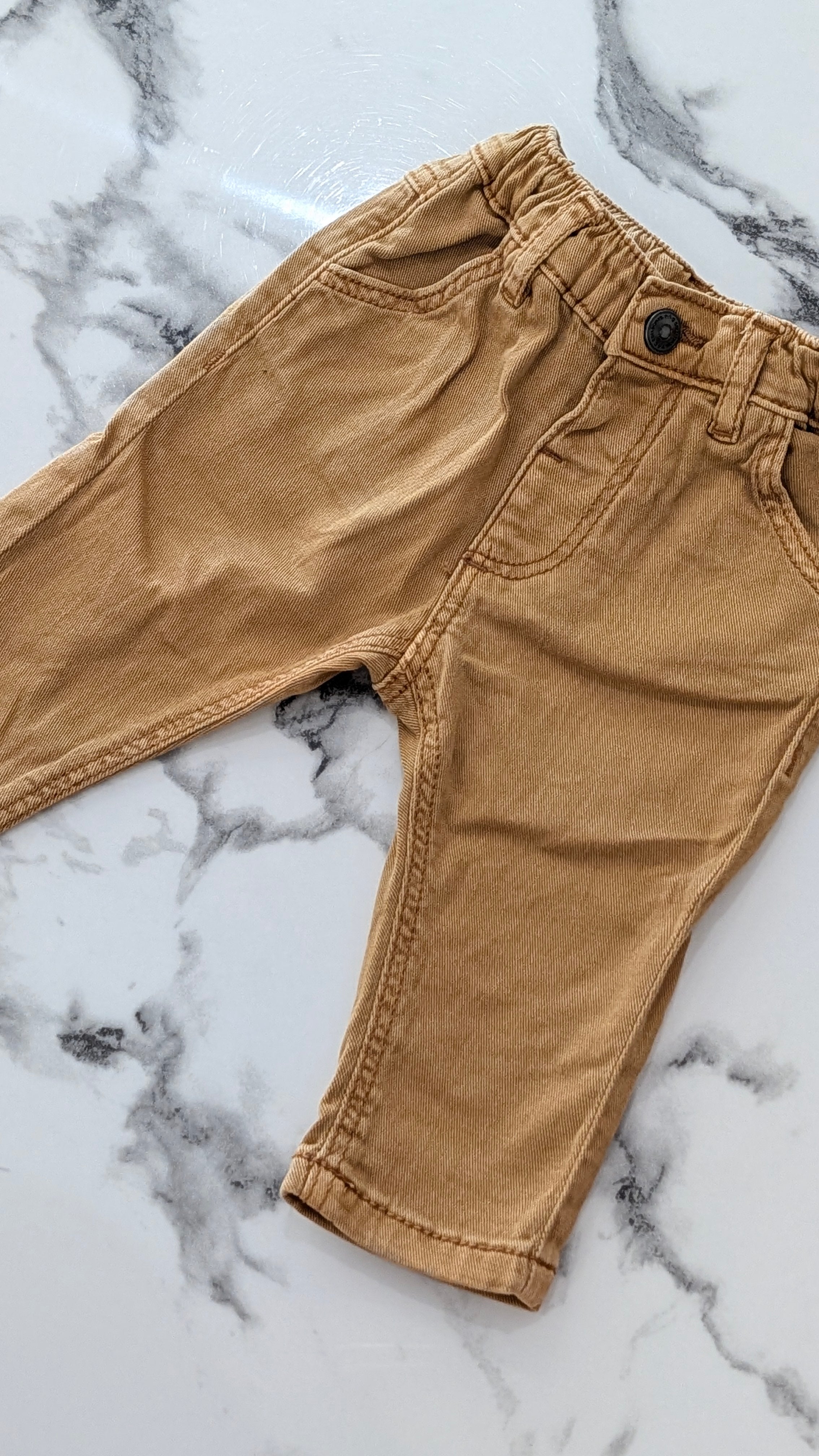 Jeans camel Tape à l'Oeil - 3 Mois