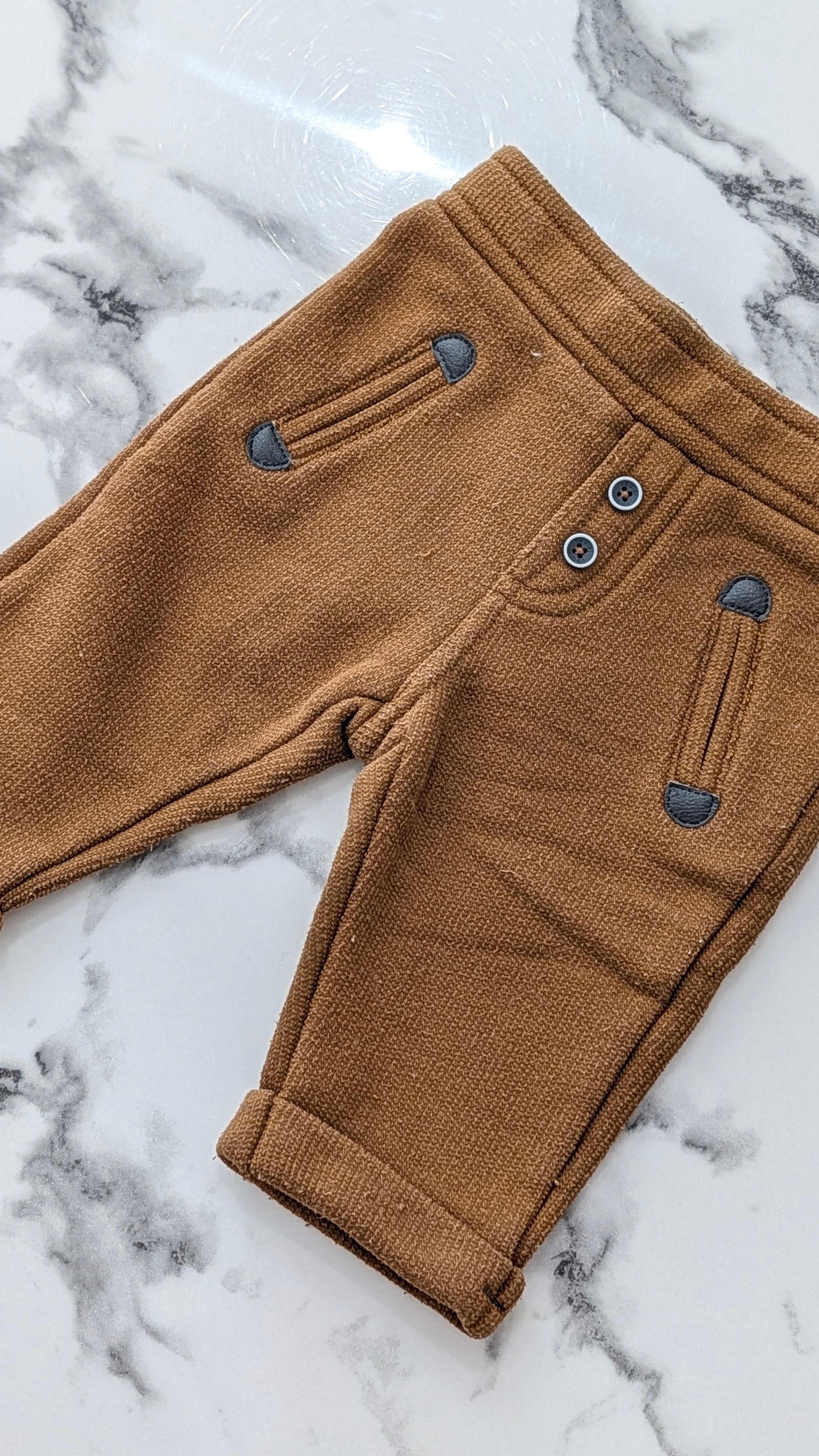 Pantalon Obaibi camel - 3 Mois