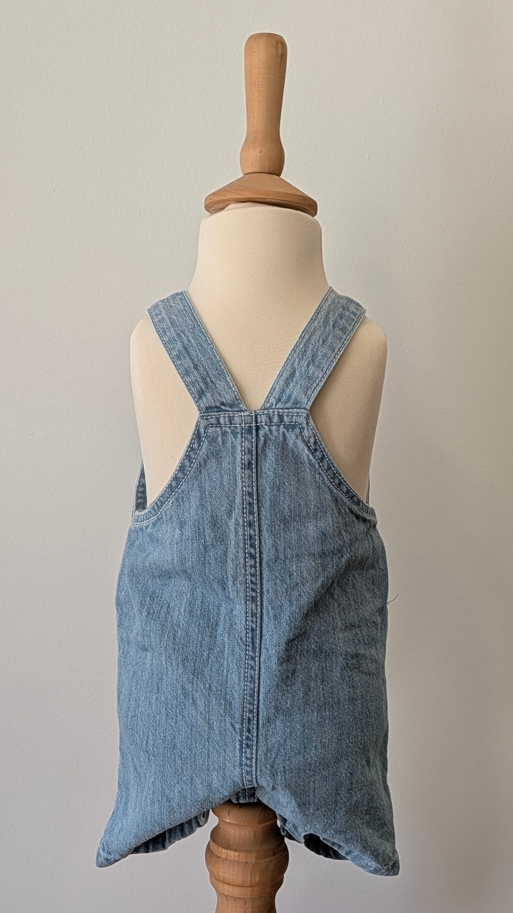Salopette short jeans Baby Club - 3 Mois