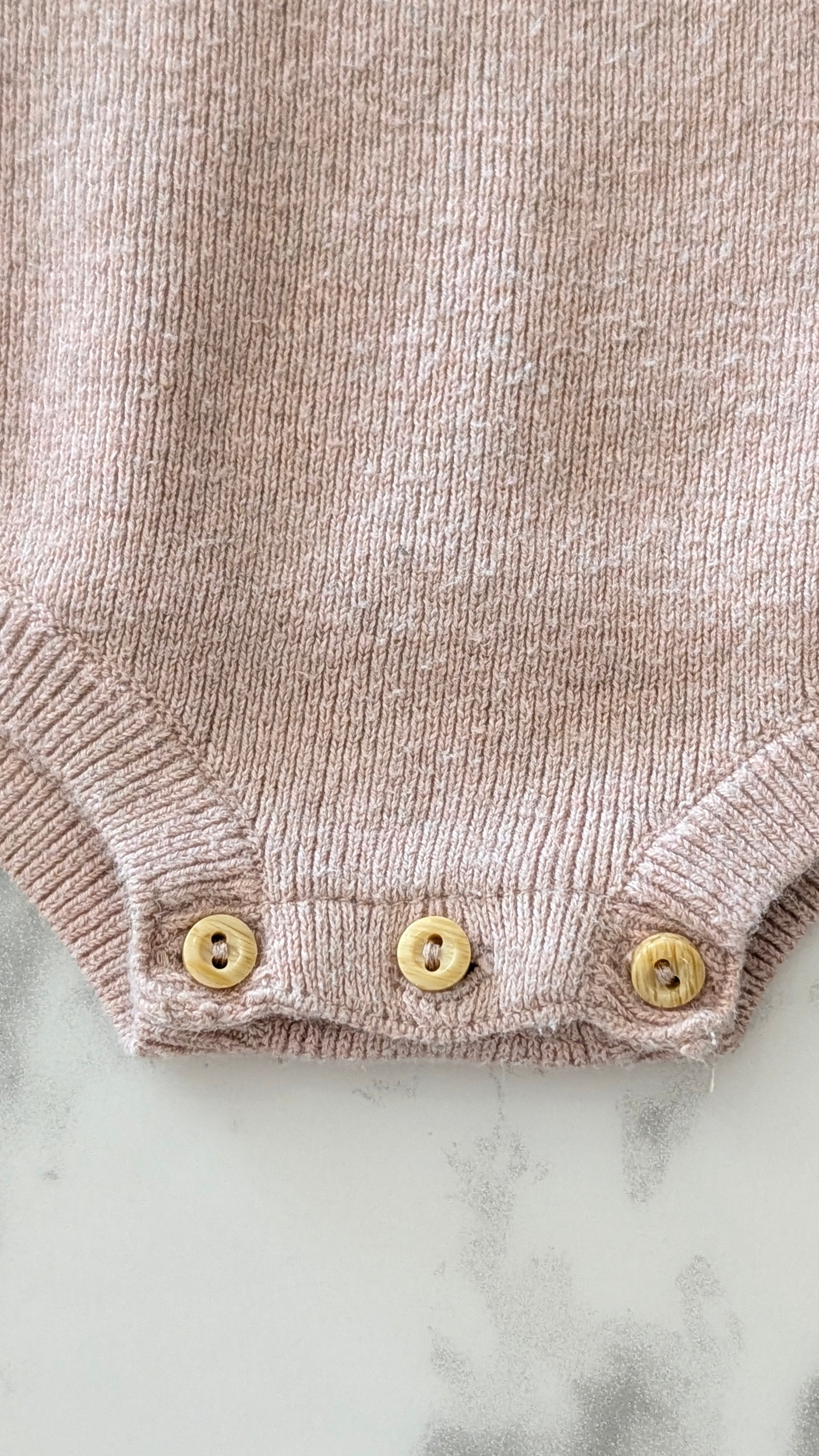 Body rose pâle H&M - 1Mois (56cm)