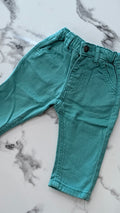 Jeans vert Tape a l'oeil - 3 Mois