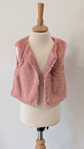 Gilet Moumoute rose C&A - 36 Mois