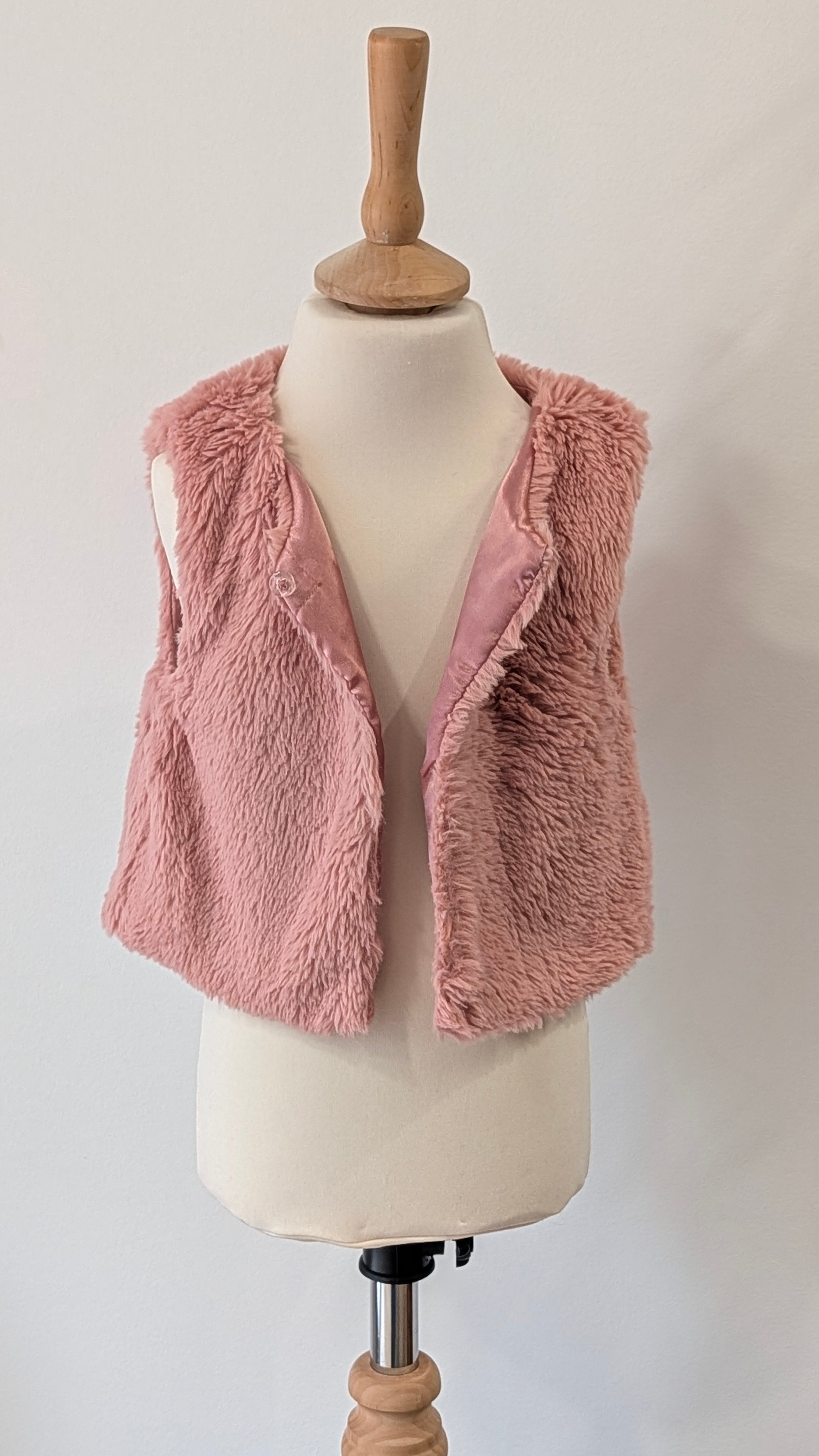 Gilet Moumoute rose C&A - 36 Mois