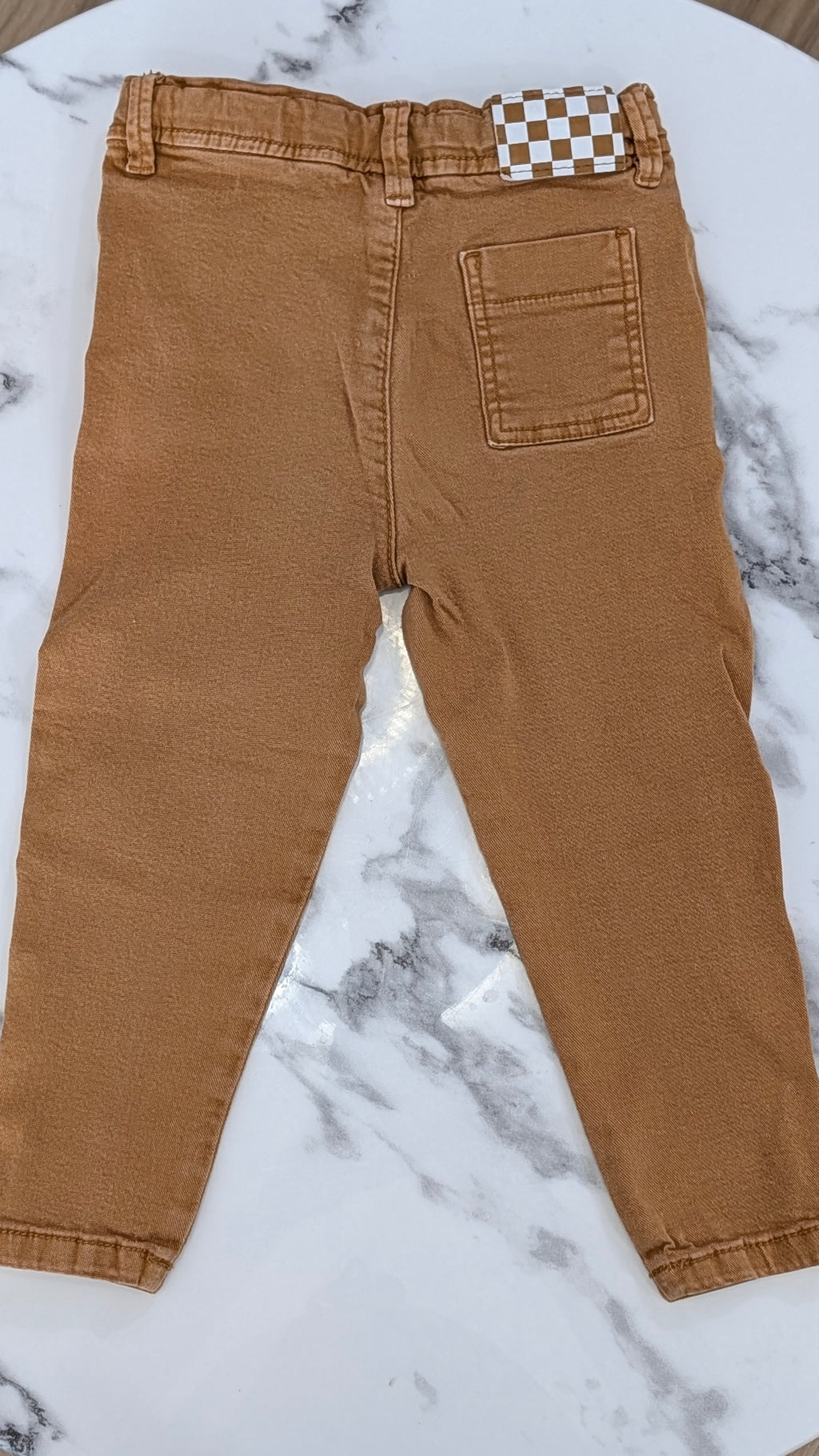 Pantalon Tape à l'Oeil camel - 24 Mois