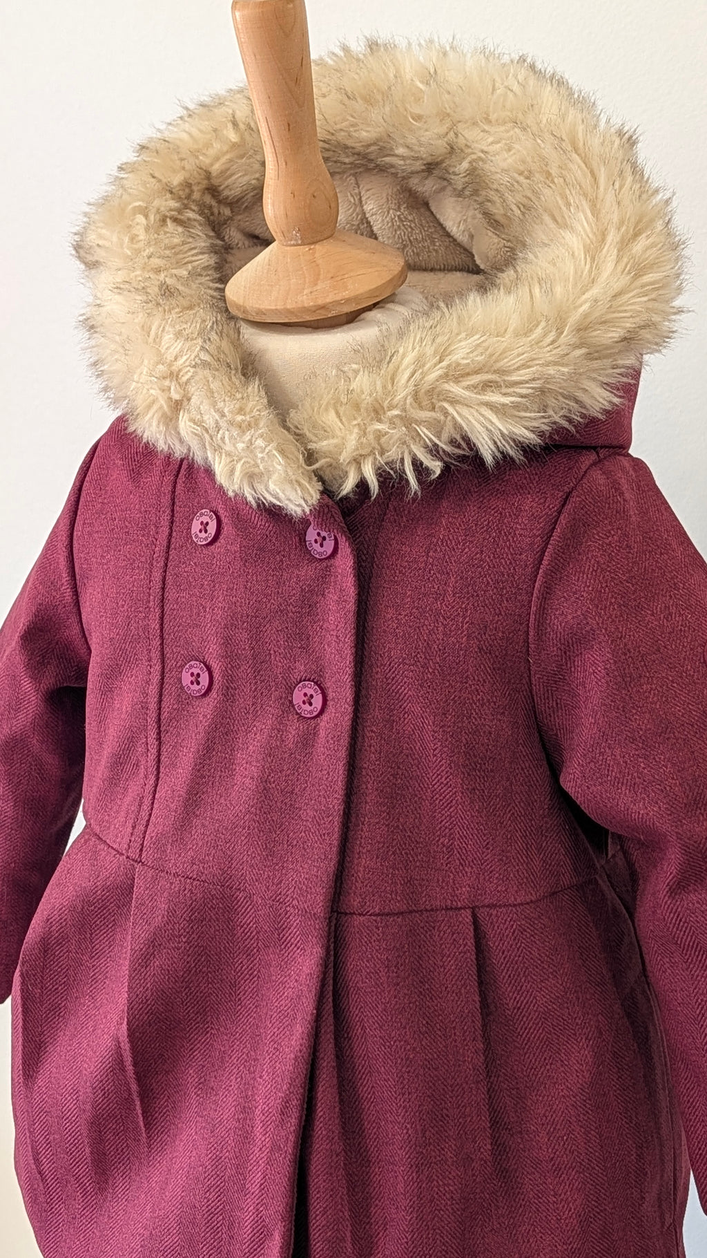 Veste bordeaux Obaibi - 18 Mois