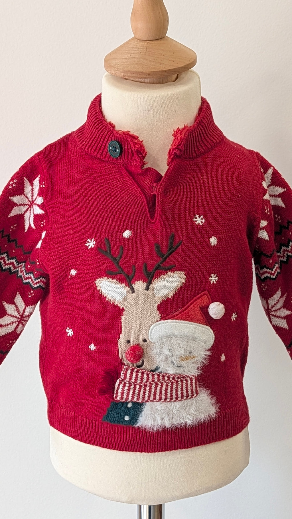Pull Noël Sergent Major - 3 Mois