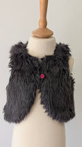 Gilet kenzo fausse fourrure - 18 Mois