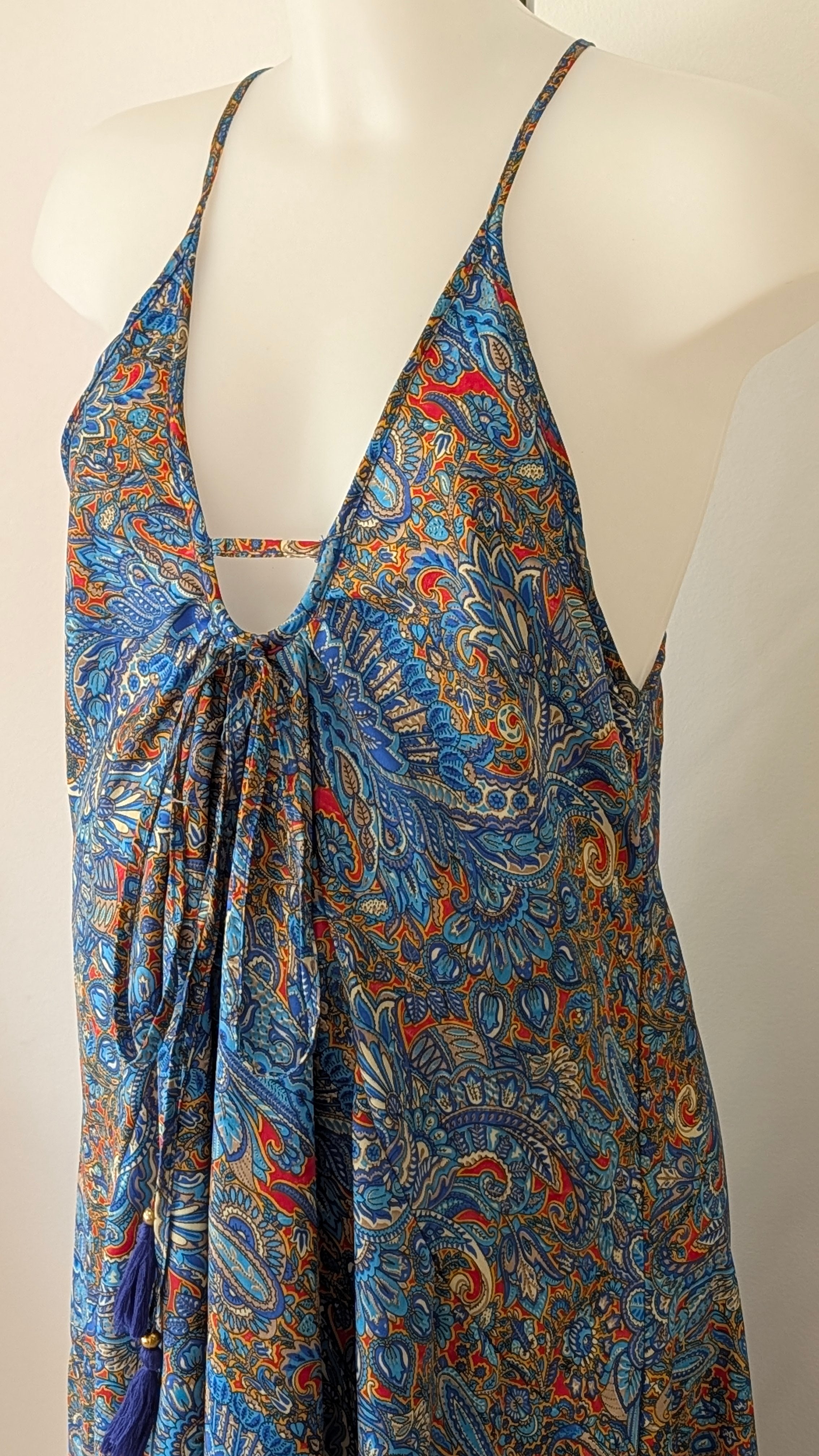 Robe bleue