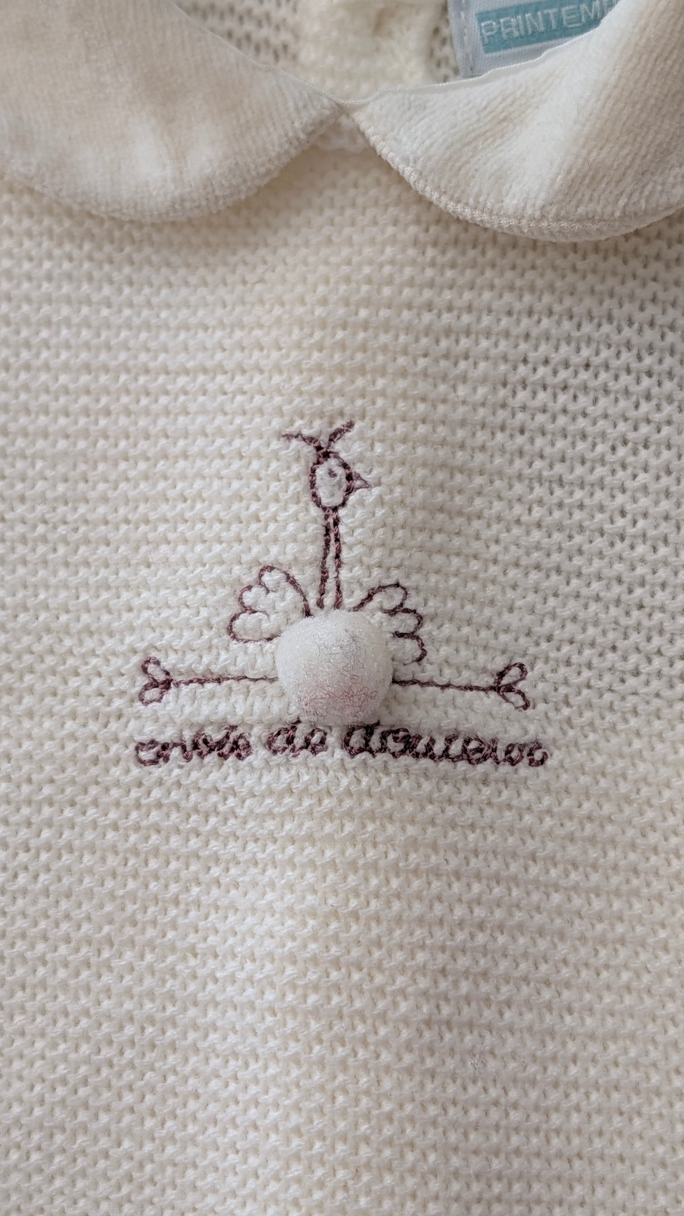 Pull Printemps - 1 Mois