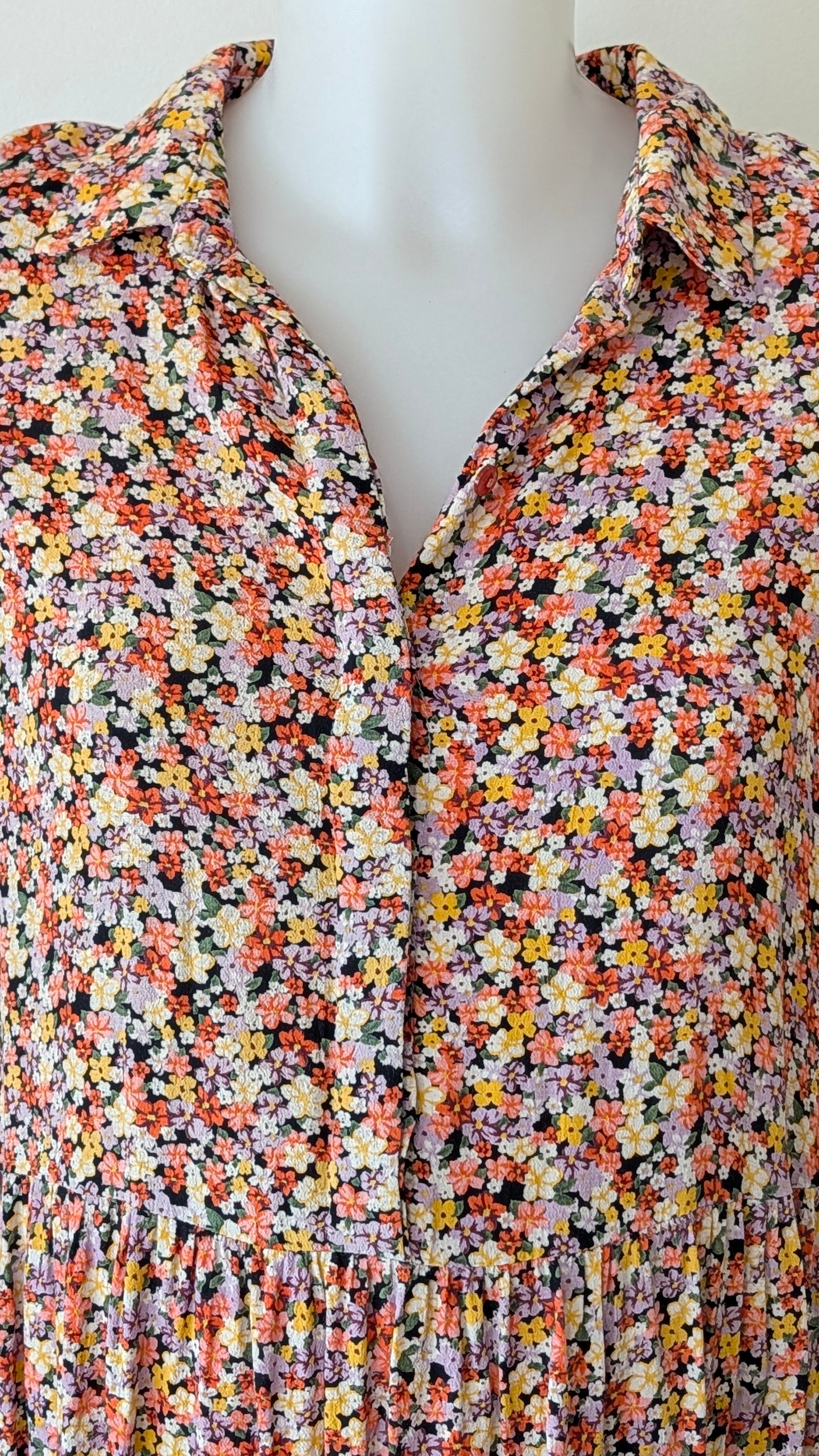 Robe Pieces fleurie - M