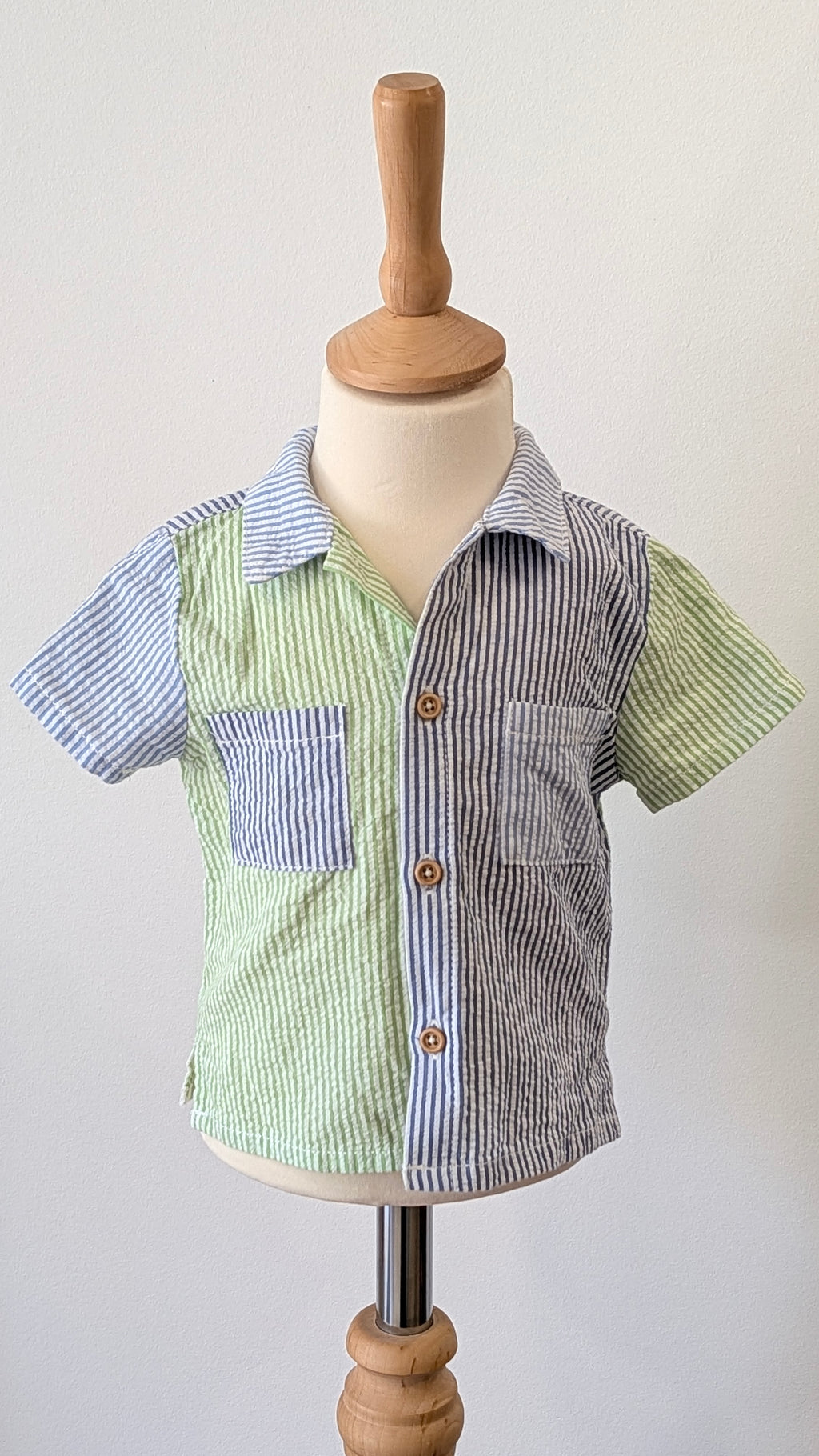 Chemise rayée Bout'chou - 6 Mois