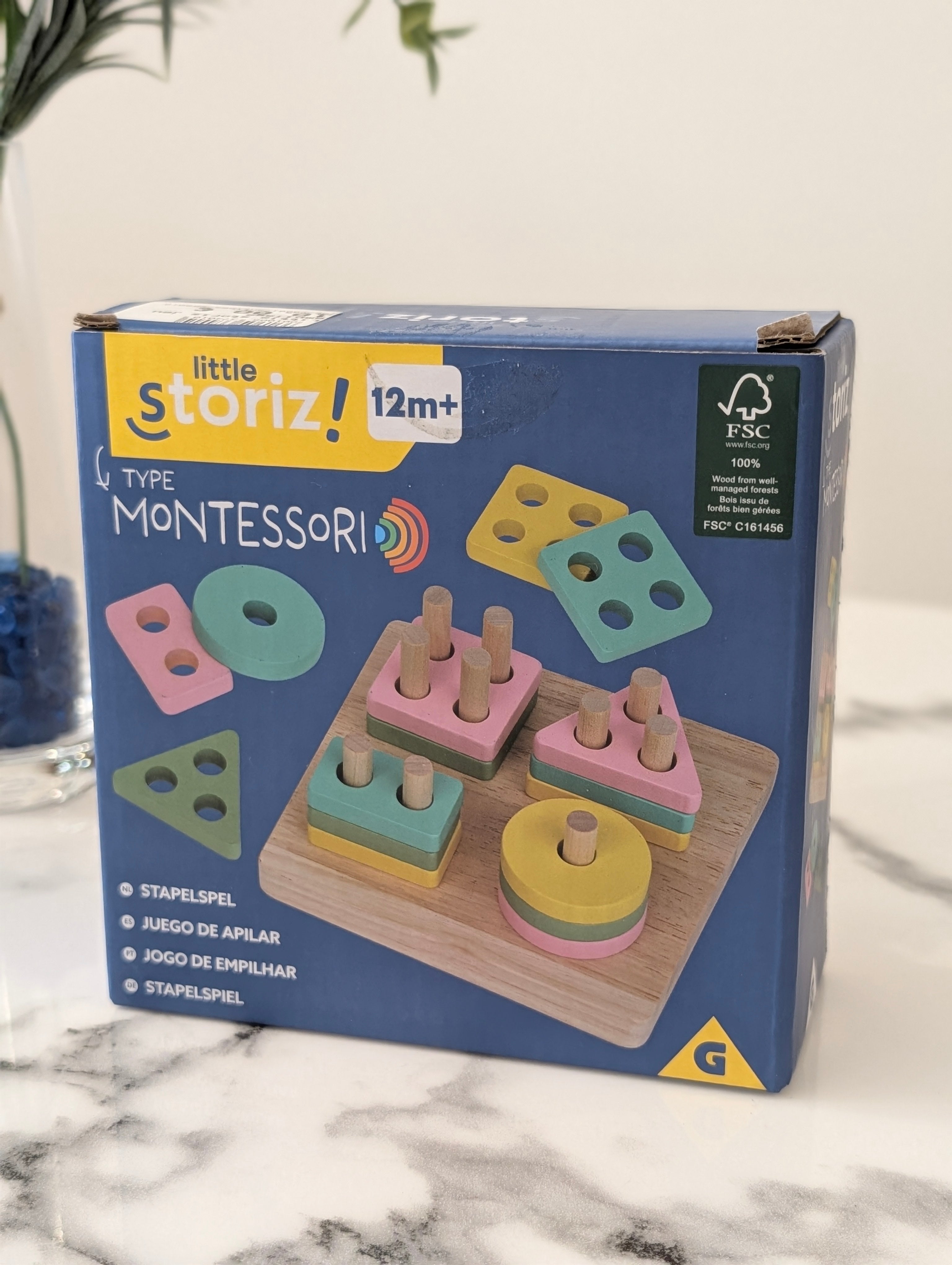 Jeu d'empilage - 12 mois+