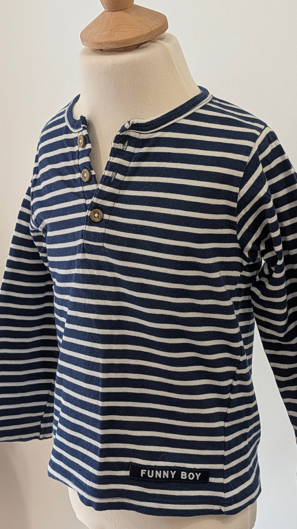 Tee shirt Grain de blé marinière - 24 Mois